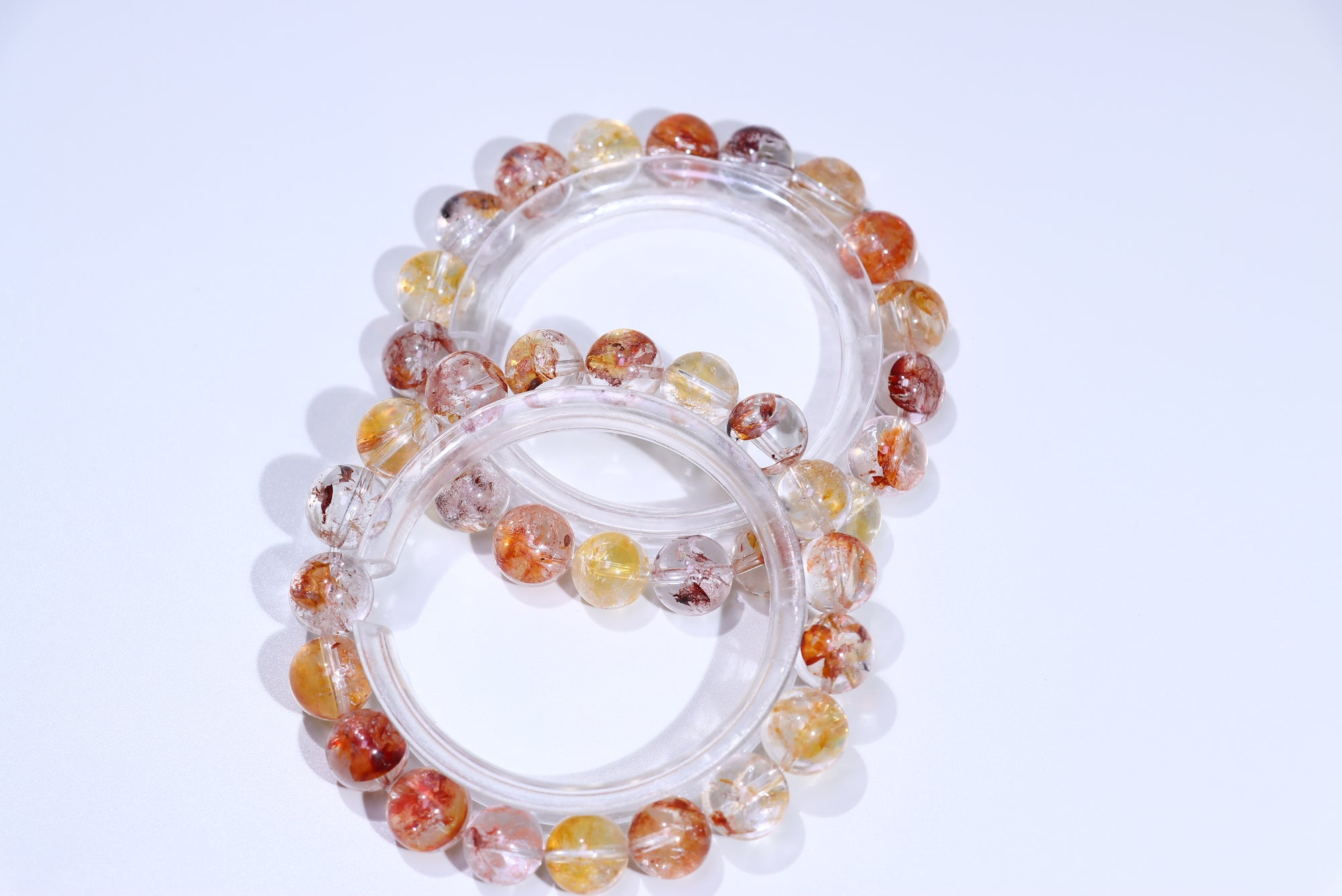 Fire quartz Crystal Bracelet