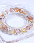 Fire quartz Crystal Bracelet