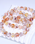 Fire quartz Crystal Bracelet