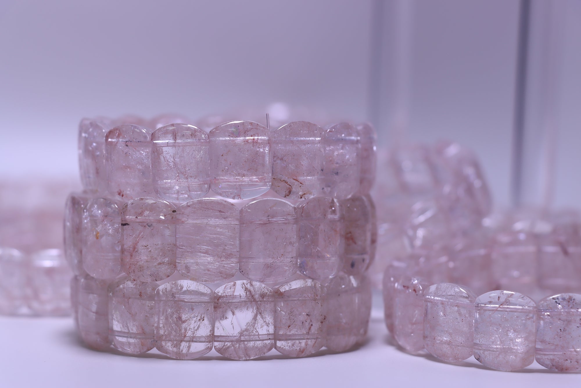 Rose Quartz bangel