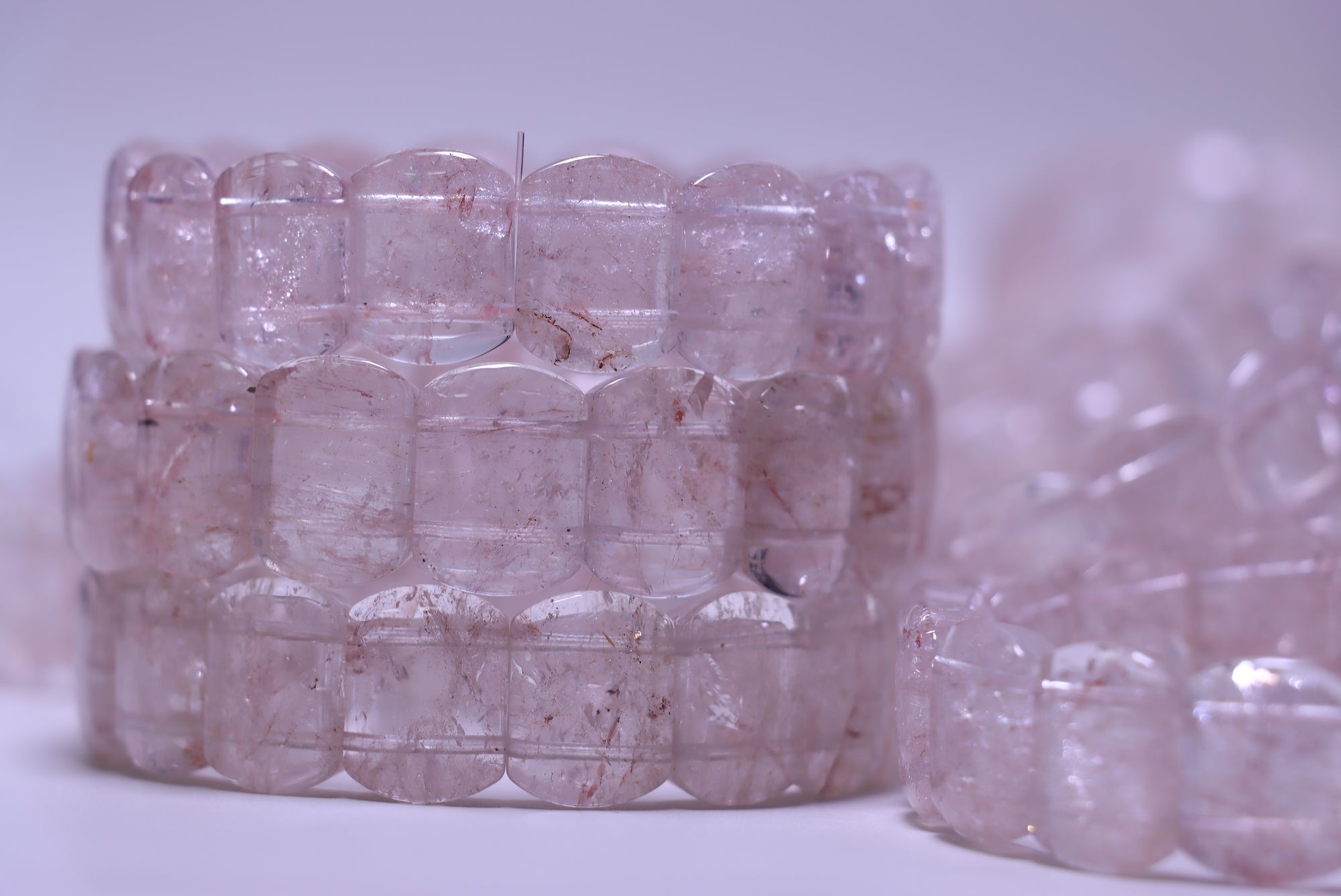 Rose Quartz bangel