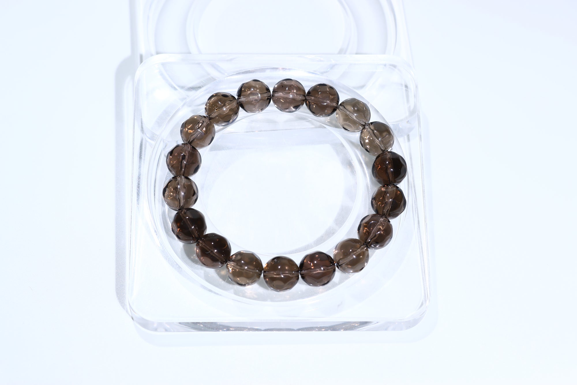 Smoky Quartz Crystal Bracelet