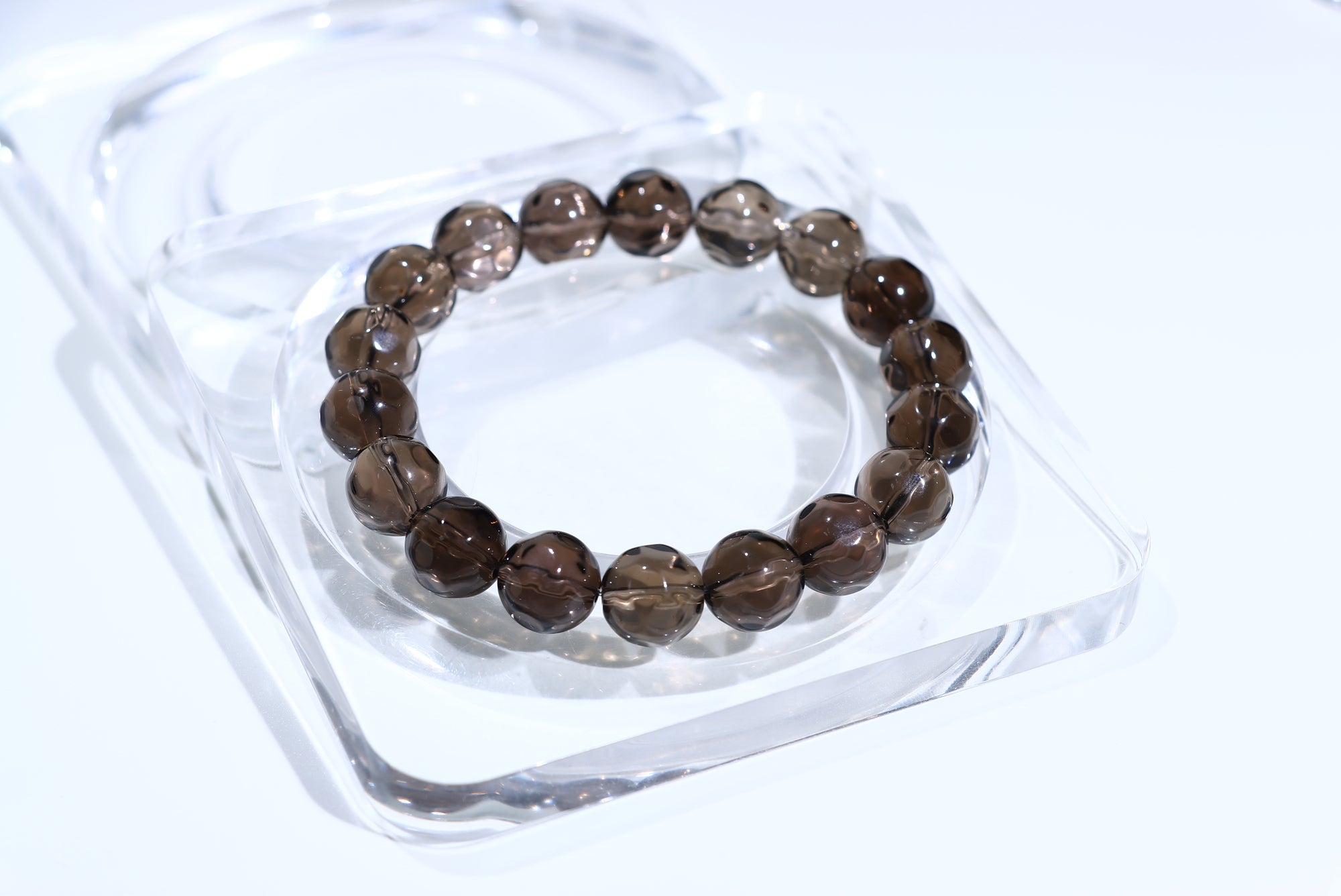 Smoky Quartz Crystal Bracelet