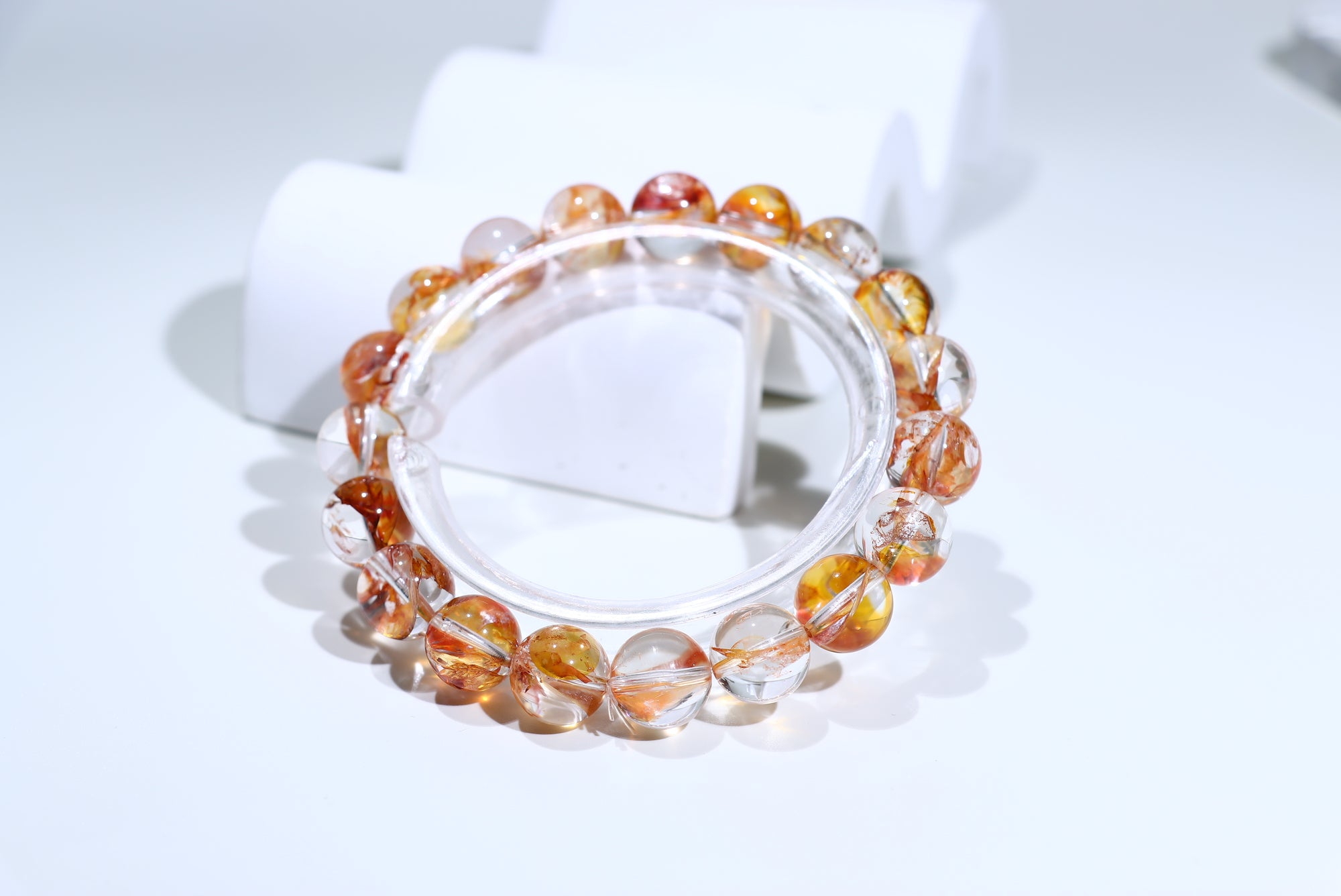 Fire quartz Crystal Bracelet