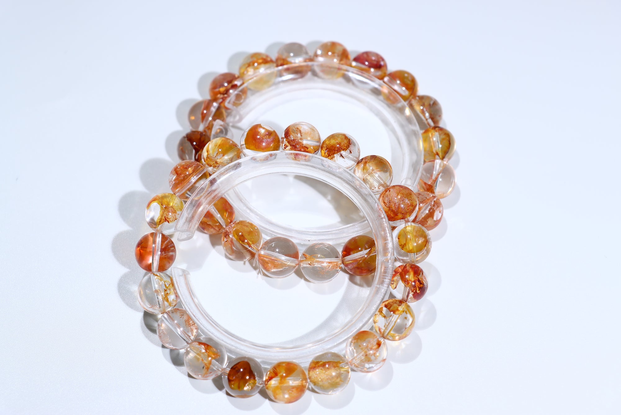 Fire quartz Crystal Bracelet
