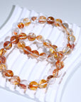 Fire quartz Crystal Bracelet