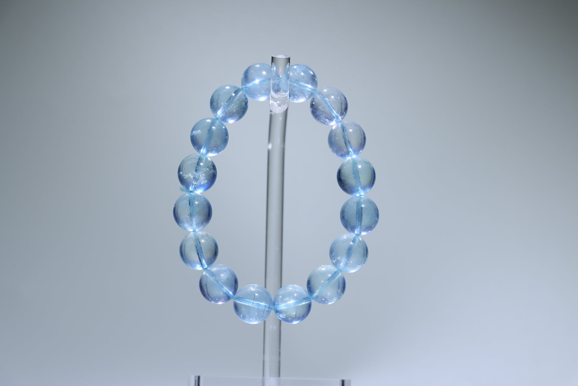 Aquamarine Crystal Bracelet