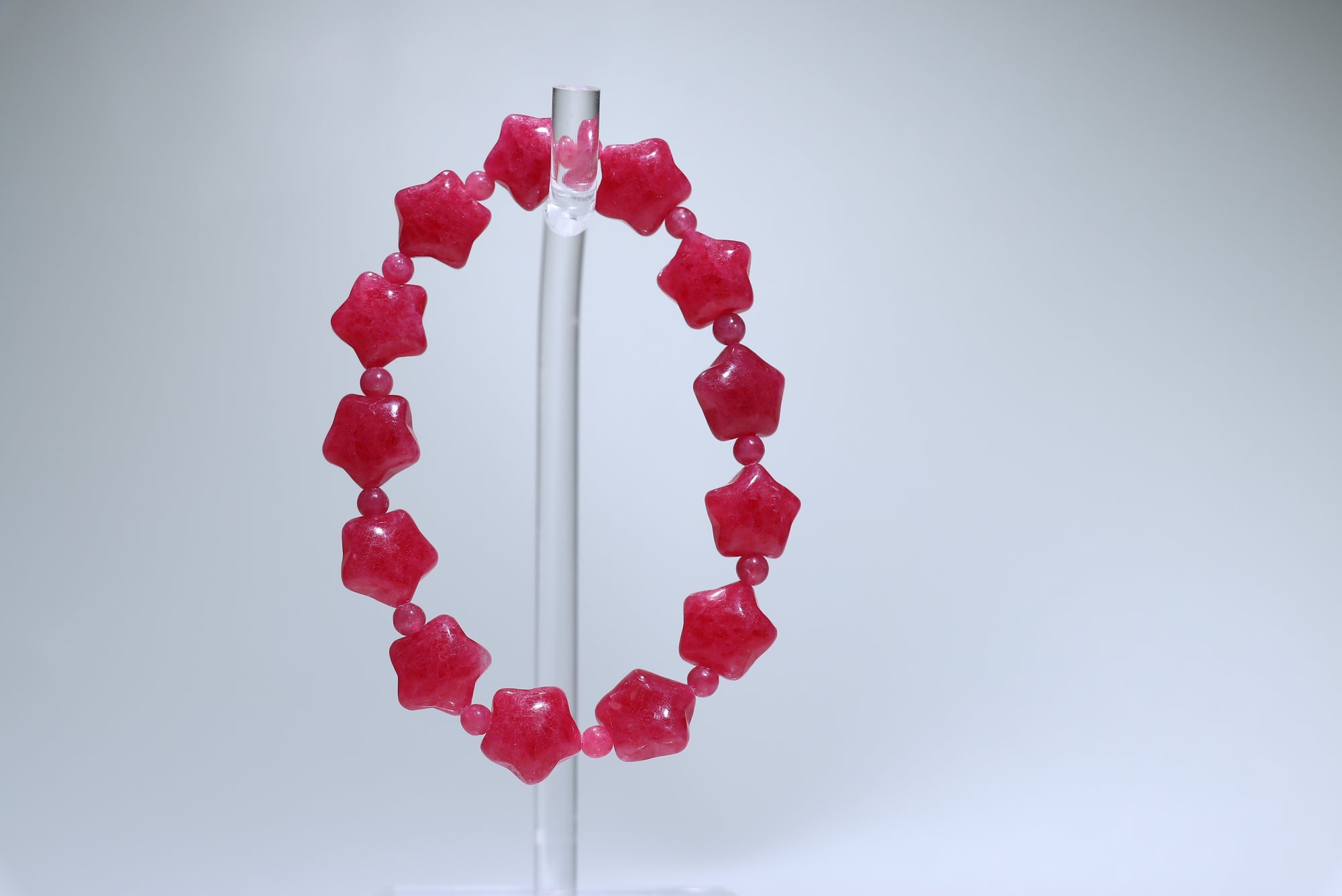 Rhodonite Crystal Bracelet