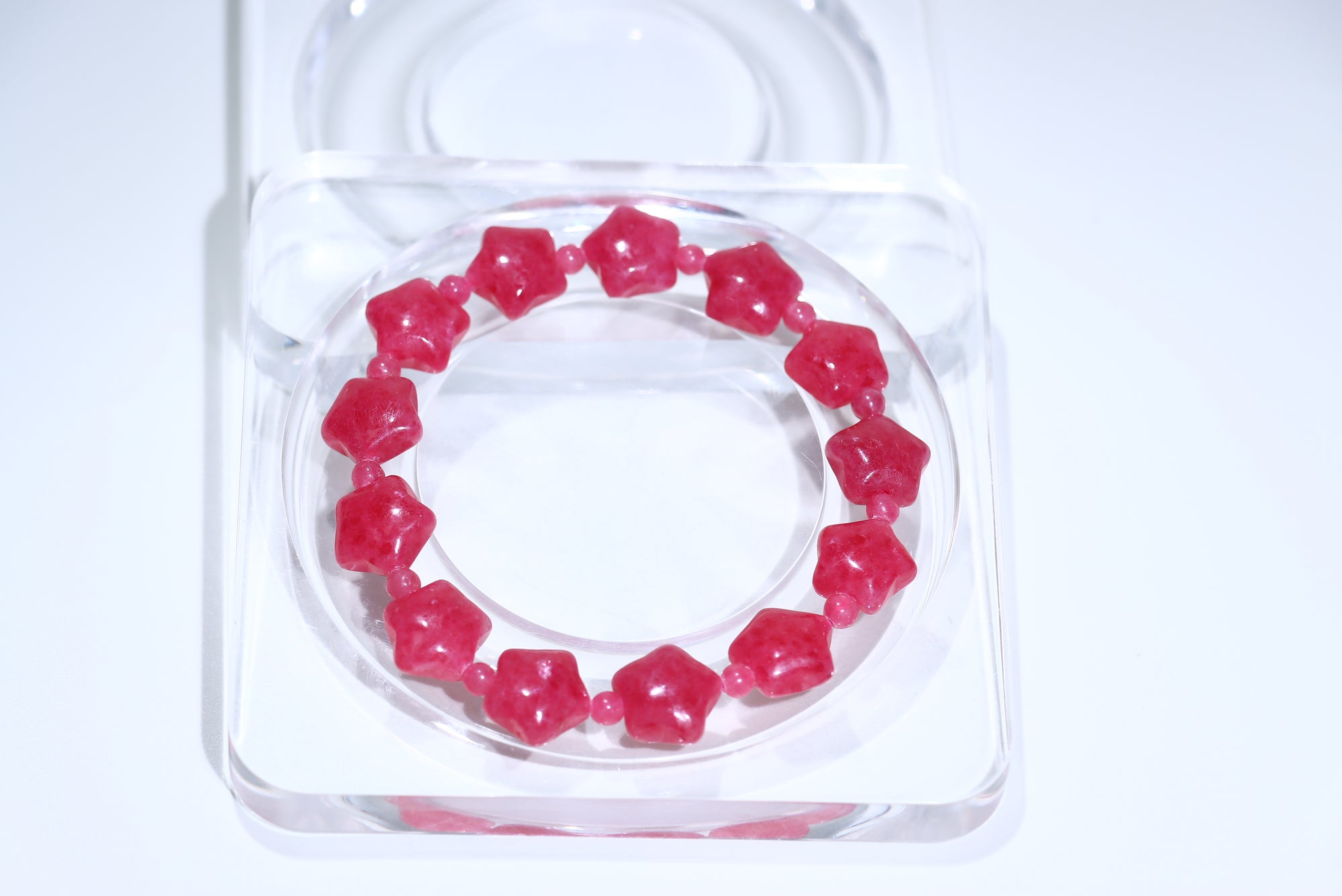 Rhodonite Crystal Bracelet