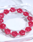 Rhodonite Crystal Bracelet