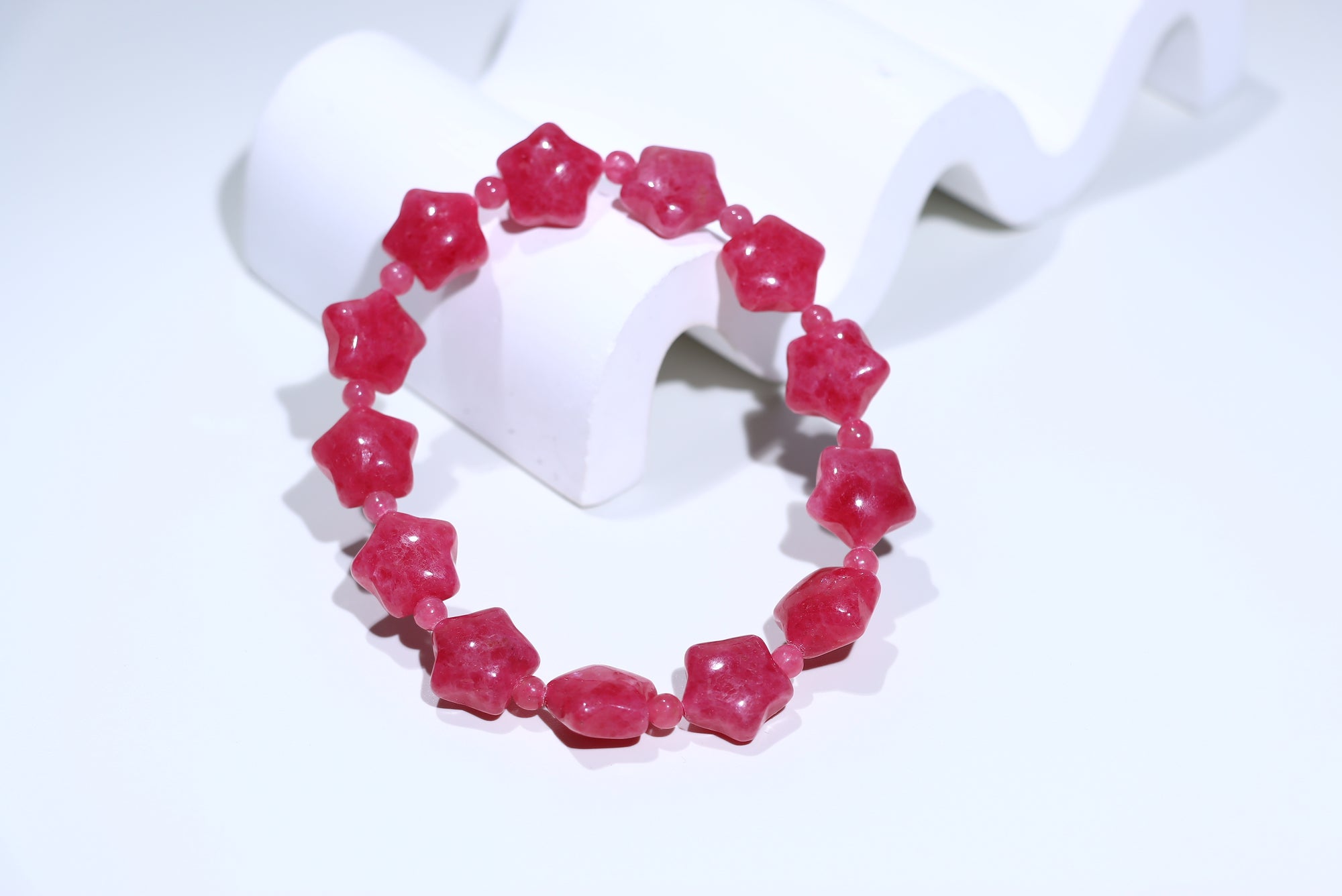 Rhodonite Crystal Bracelet