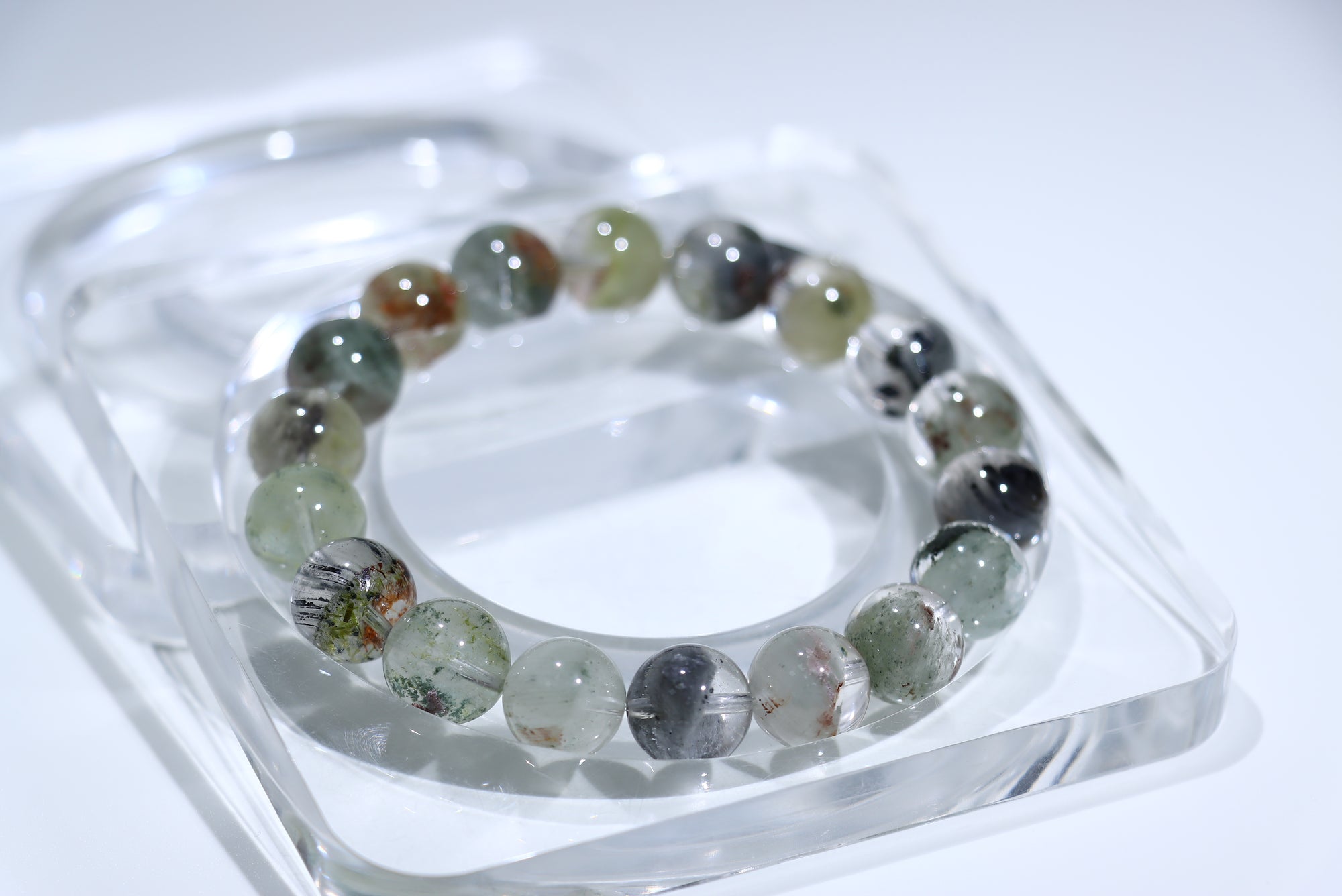 green garden Crystal Bracelet