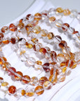 Fire Quartz Crystal Bracelet
