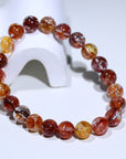 Fire Quartz Crystal Bracelet