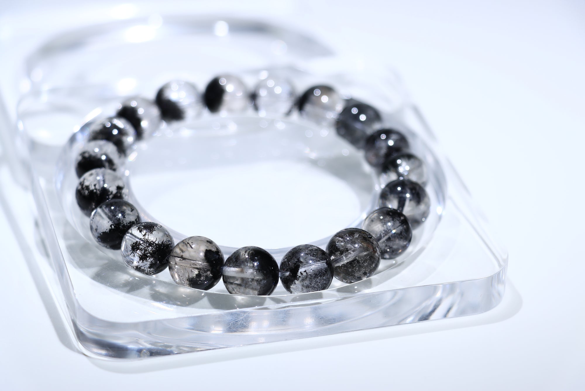 Black Garden Crystal Bracelet