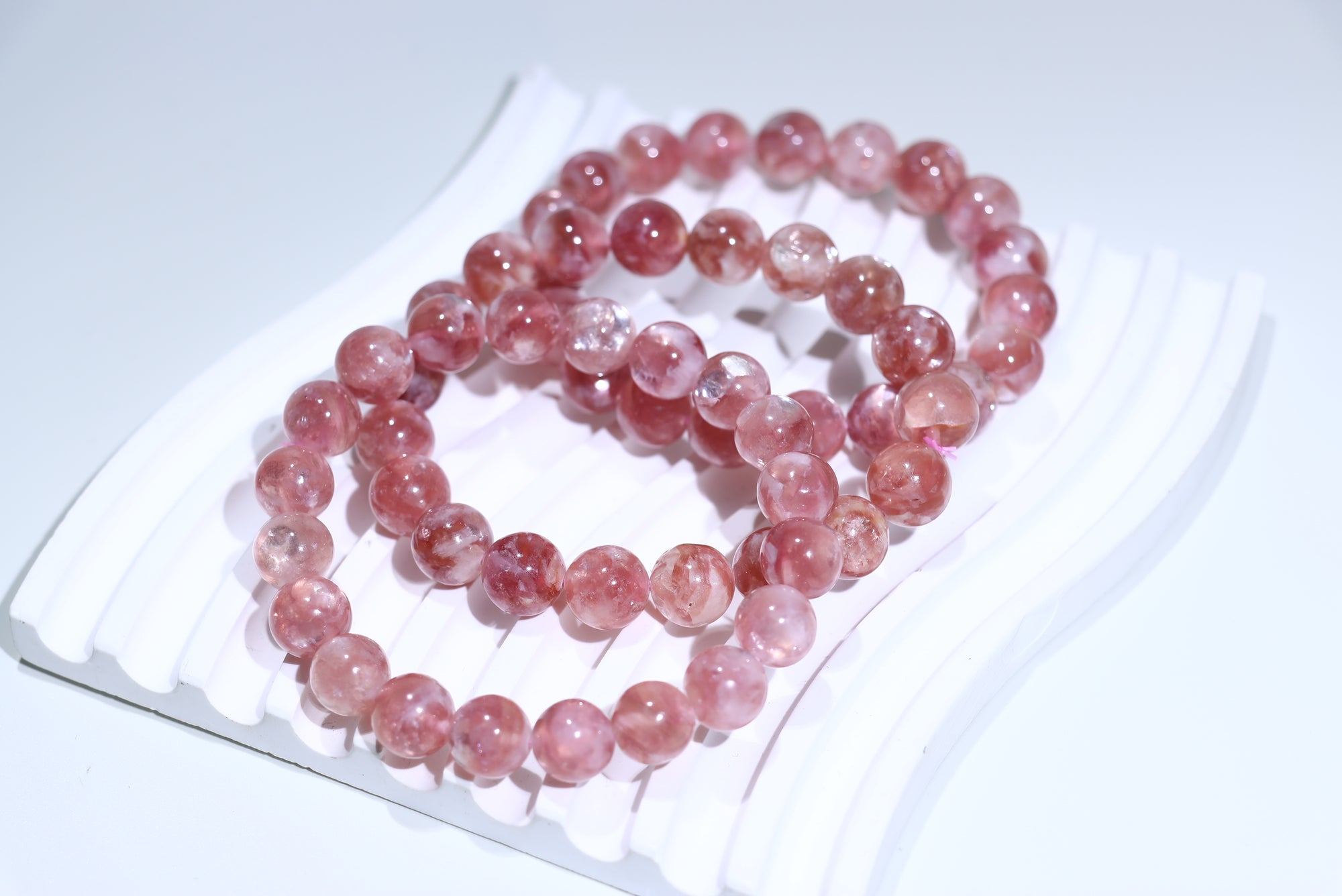 pink Emerald Crystal Bracelet