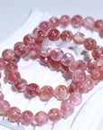 pink Emerald Crystal Bracelet