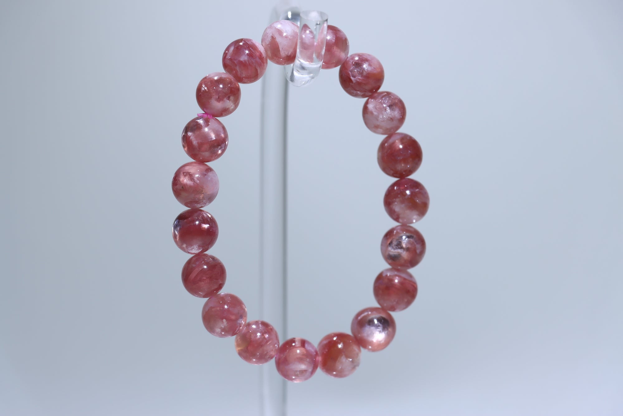 pink Emerald Crystal Bracelet
