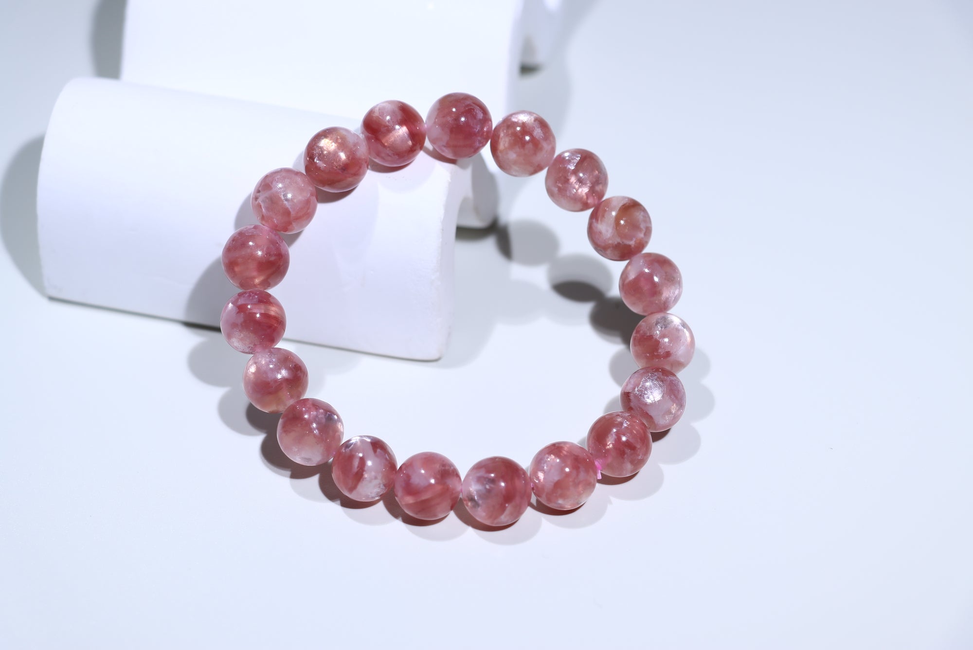 pink Emerald Crystal Bracelet