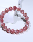 pink Emerald Crystal Bracelet