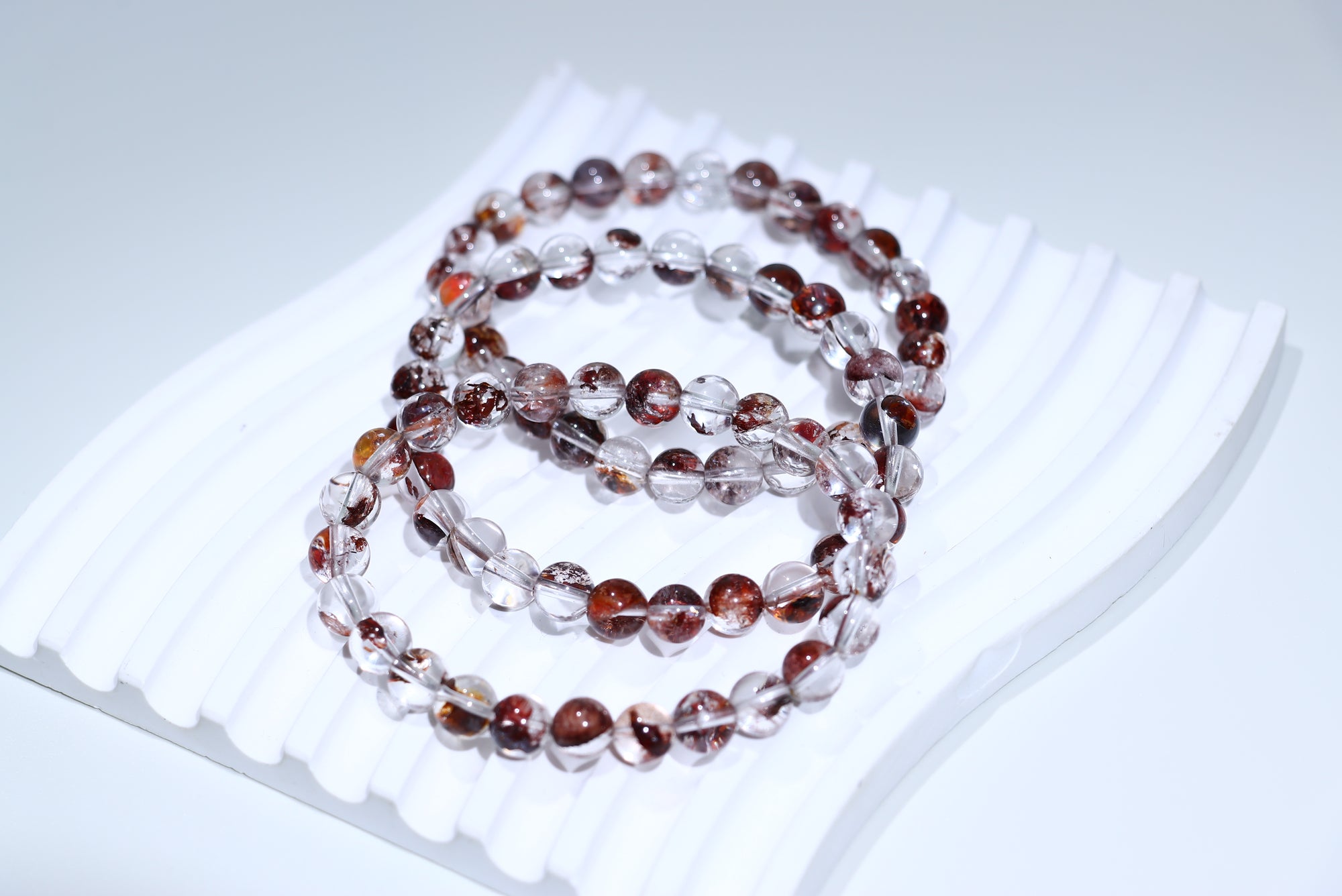 Fire Quartz Crystal Bracelet