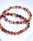 Fire Quartz Crystal Bracelet