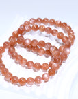 Orange Moonstone Crystal Bracelet