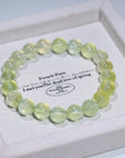 Prehnite Crystal Bracelet