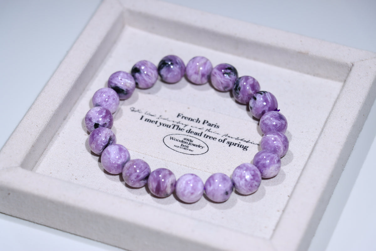 Charoite Crystal Bracelet