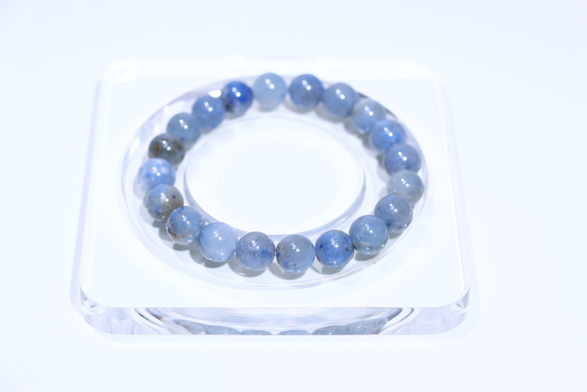 Blue Rutile Crystal Bracelet