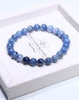 Blue Rutile Crystal Bracelet