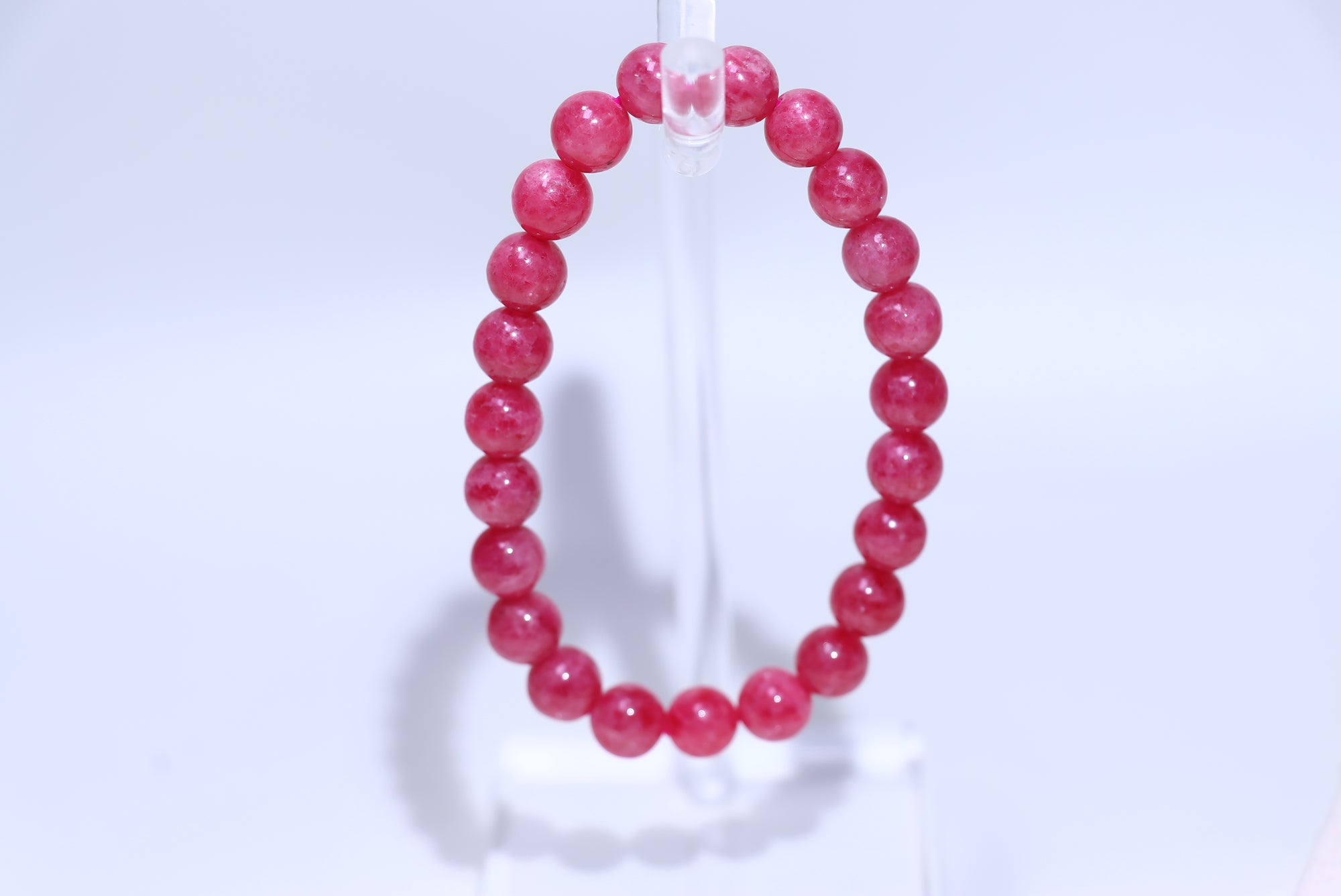 Rhodonite Crystal Bracelet