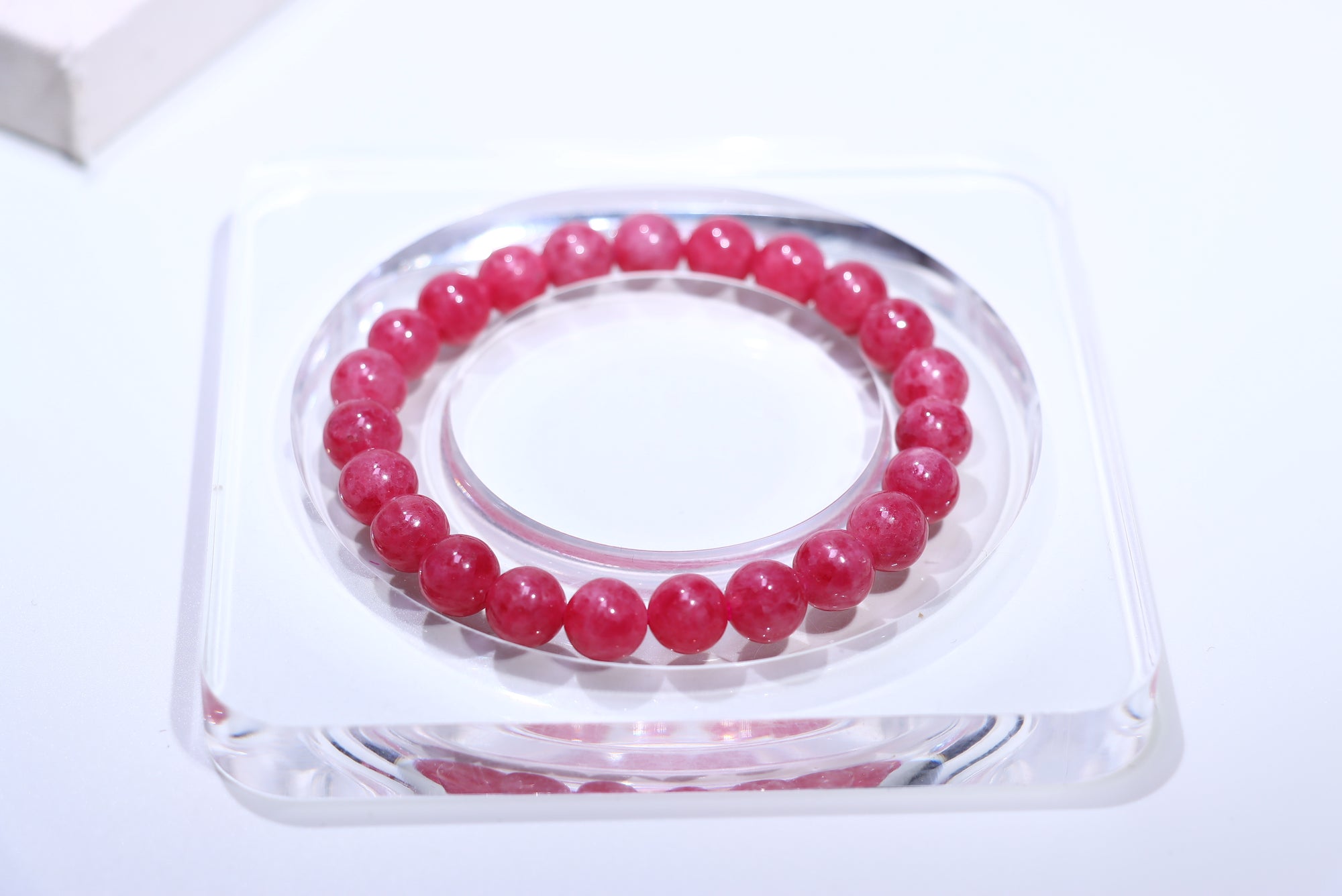 Rhodonite Crystal Bracelet