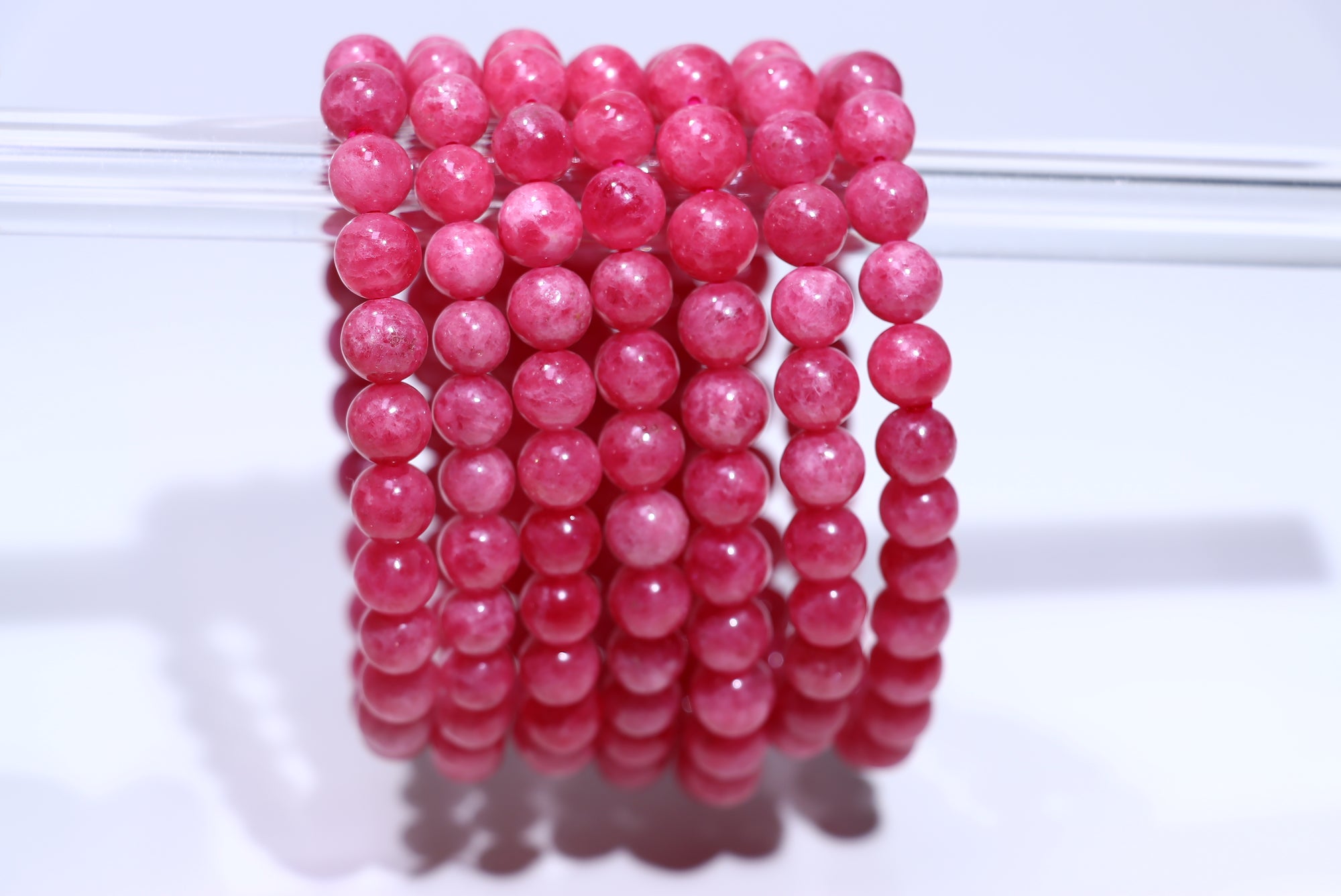 Rhodonite Crystal Bracelet