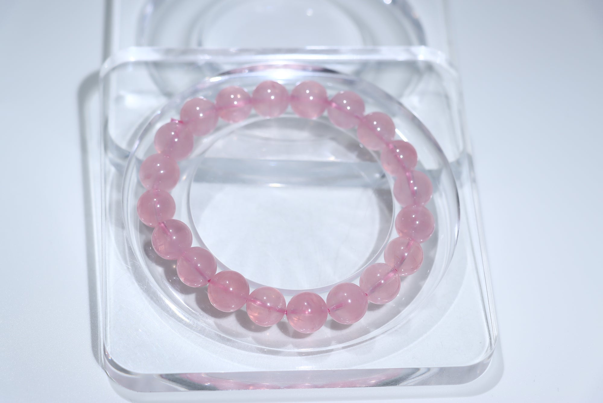Rose Quartz Crystal Bracelet