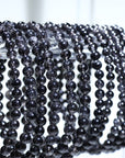 Black Rutile Crystal Bracelet