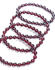 Garnet Crystal Bracelet