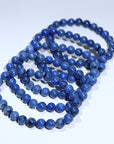 Blue Rutile Crystal Bracelet