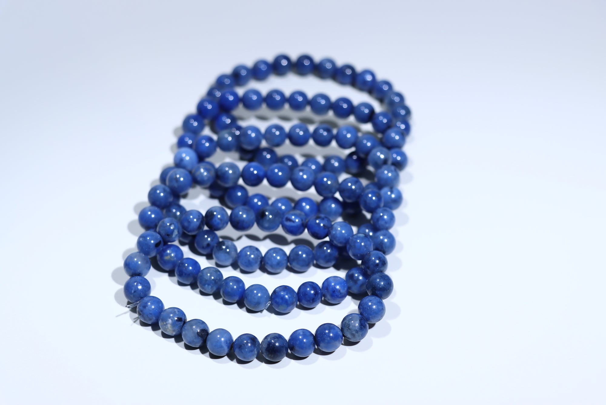 Blue Rutile Crystal Bracelet