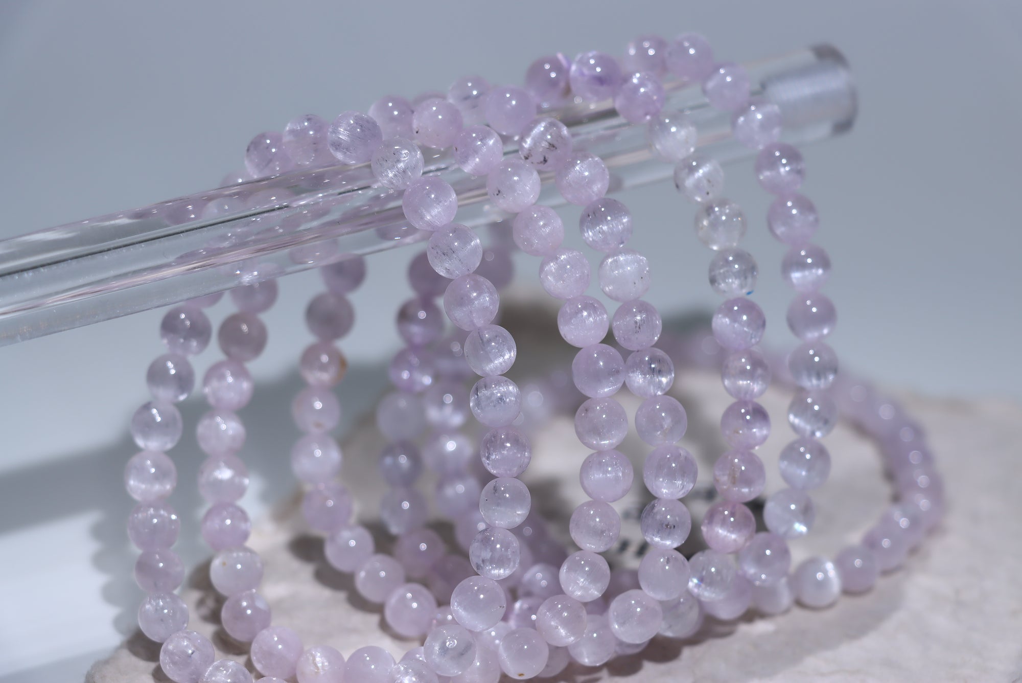 Kunzite Crystal Bracelet
