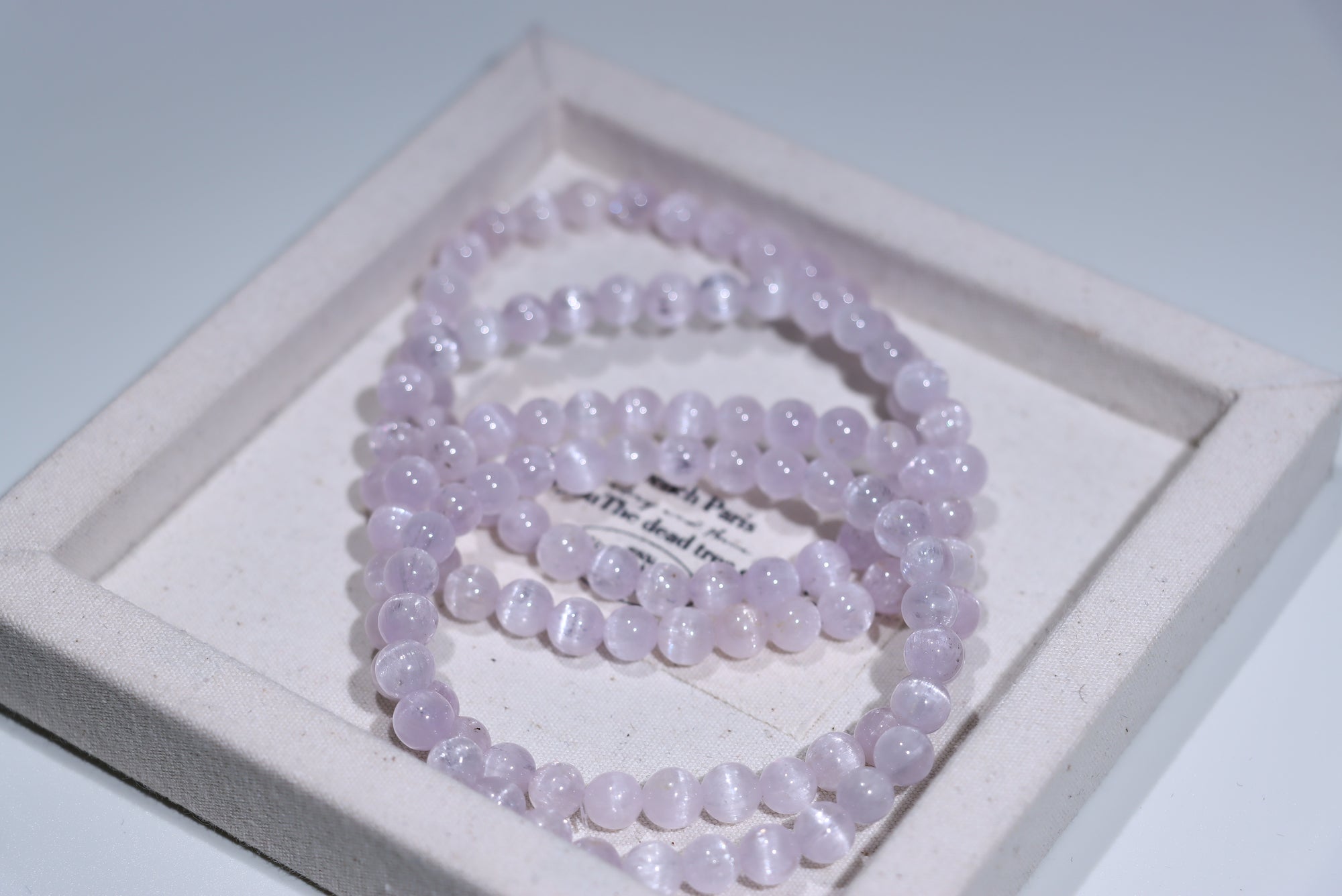 Kunzite Crystal Bracelet