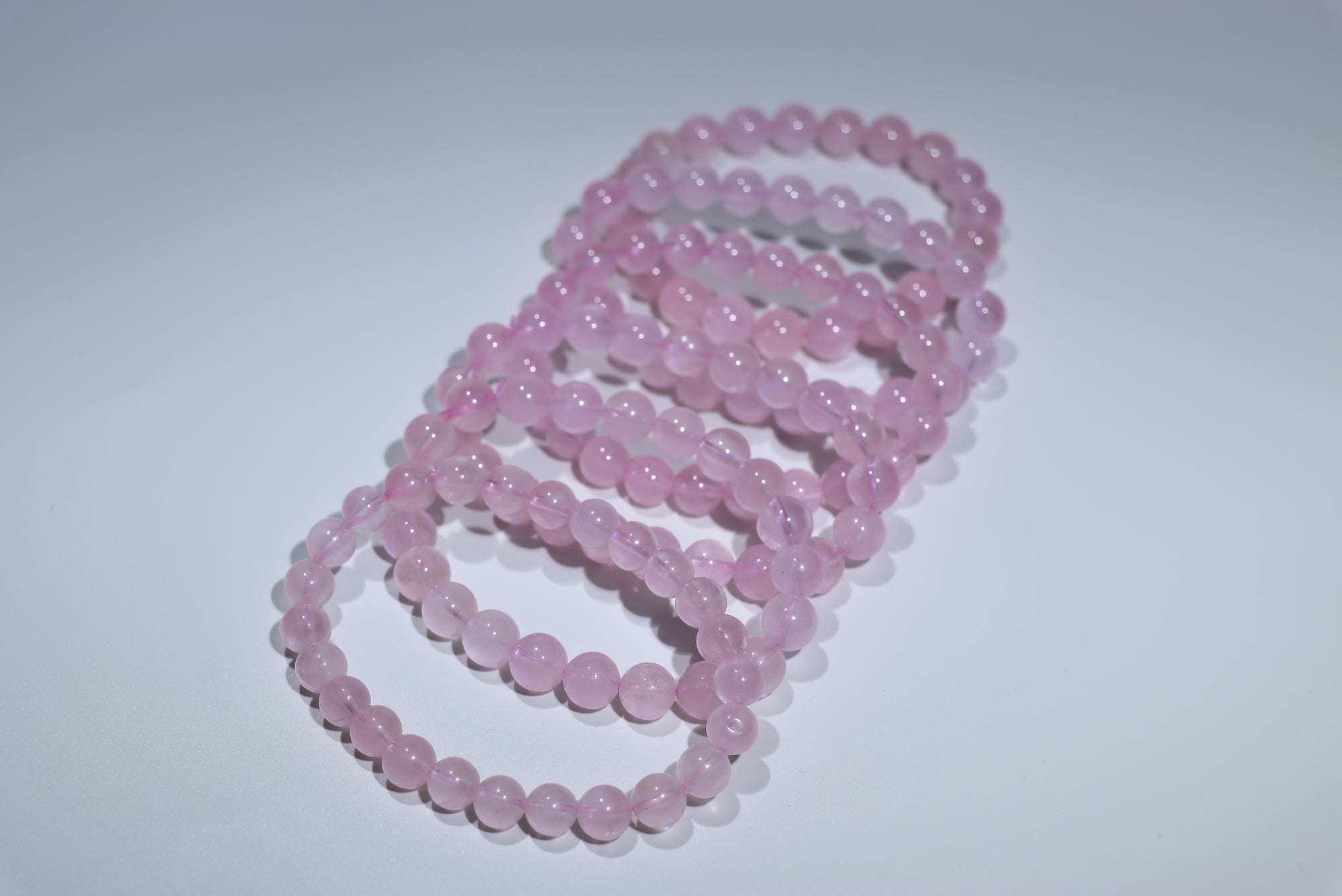 Pink Morganite Crystal Bracelet