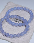 Bluechalcedony Crystal Bracelet
