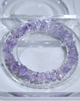 Levander moon stone free form Crystal Bracelet