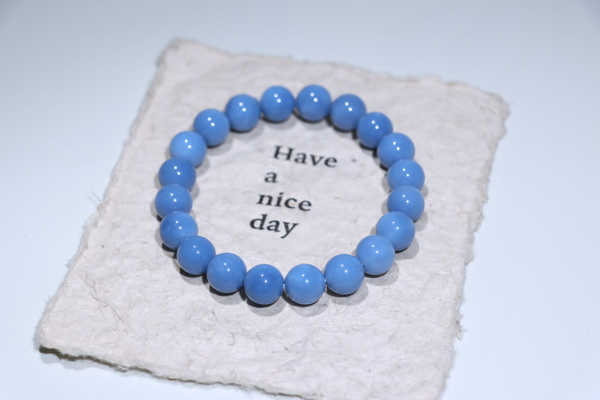 Blue Opal Crystal Bracelet