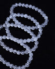 White Rutile Crystal Bracelet