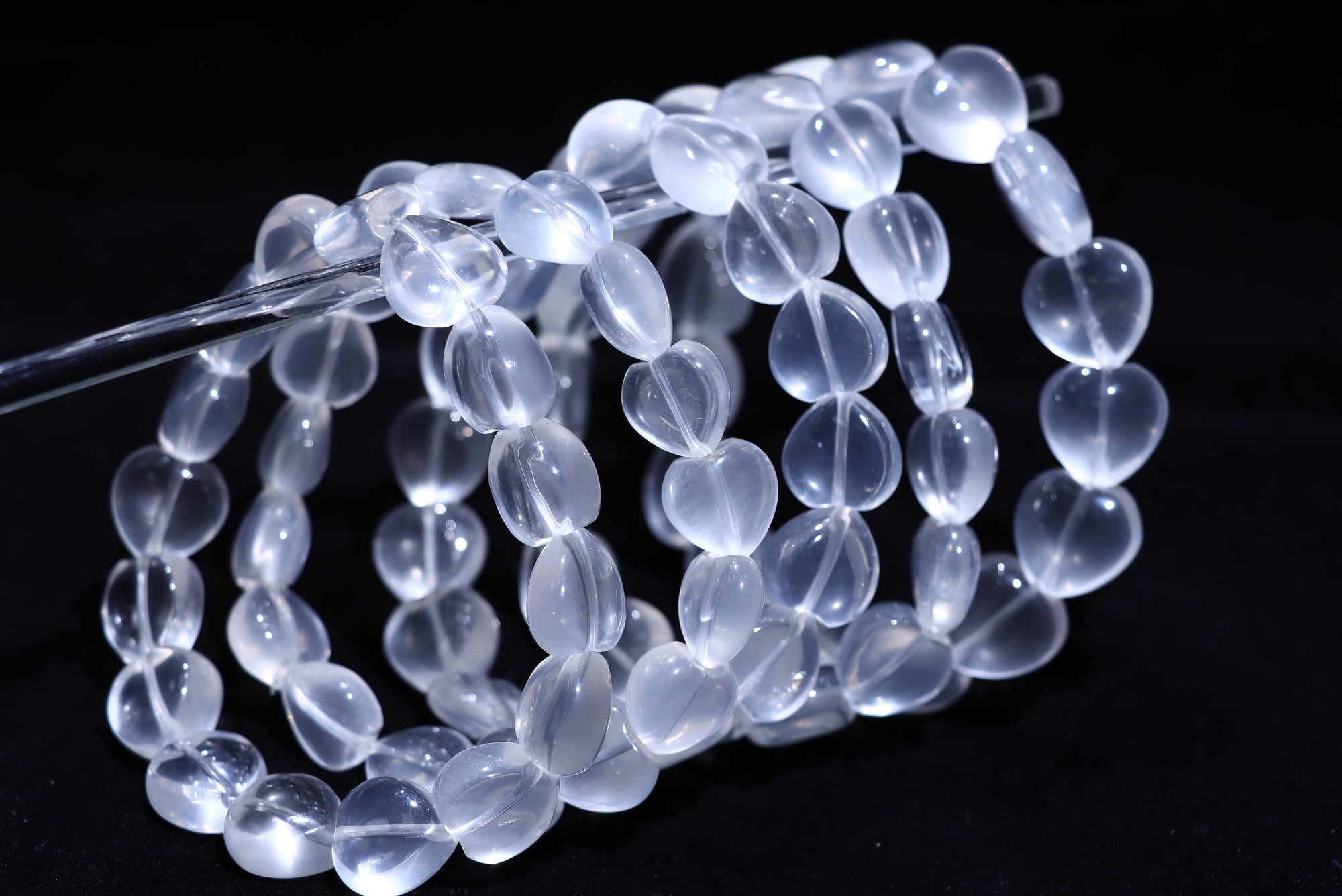 Girasol quartz Crystal Bracelet