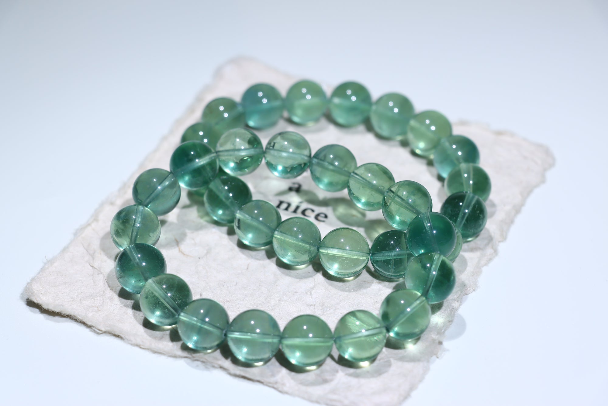 Fluorite Crystal Bracelet