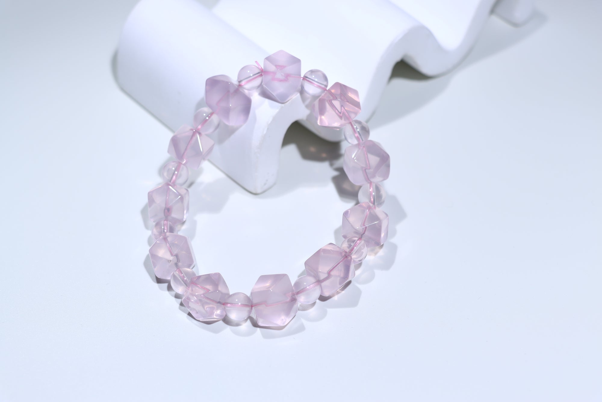 Rose Quartz Crystal Bracelet