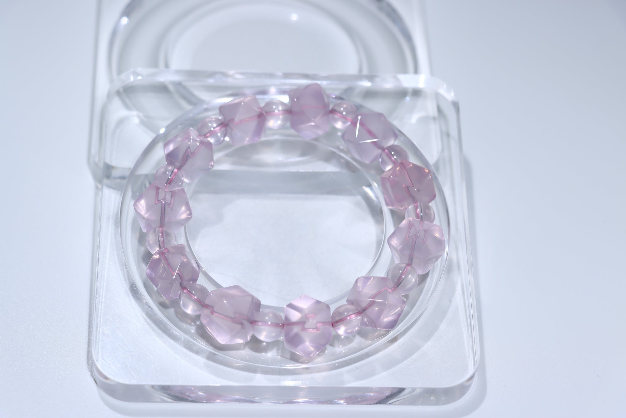 Rose Quartz Crystal Bracelet